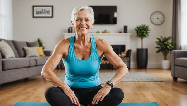 Musculation à la maison pour les seniors